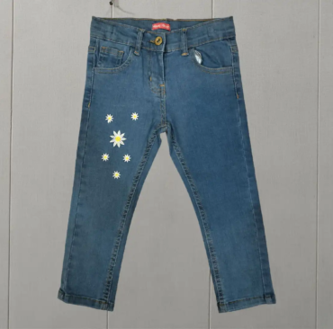 Slim Fit Pent Flower