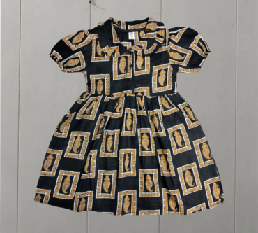 Frock Cotton Black Box